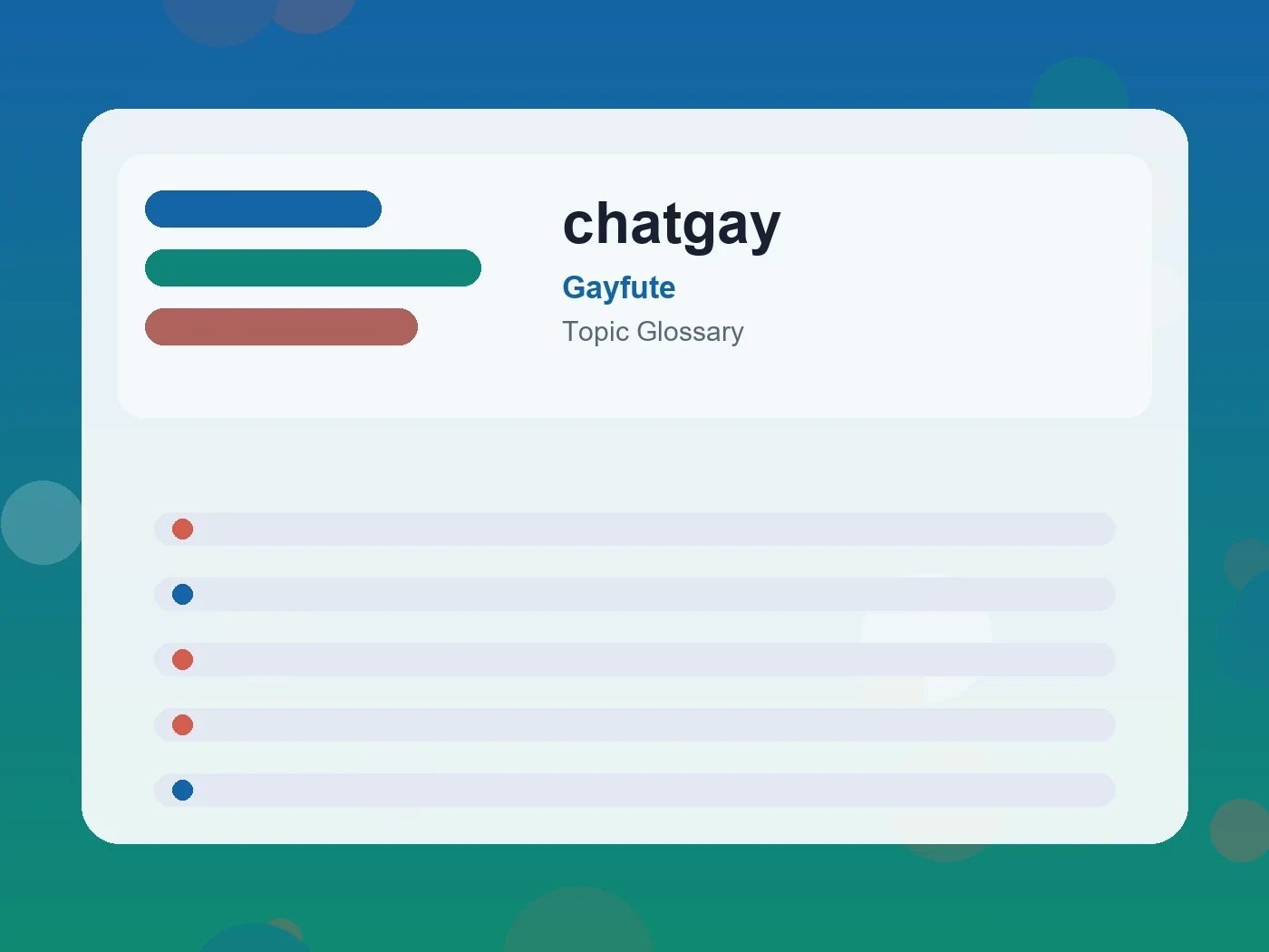 Gayfute chatgay guide visual