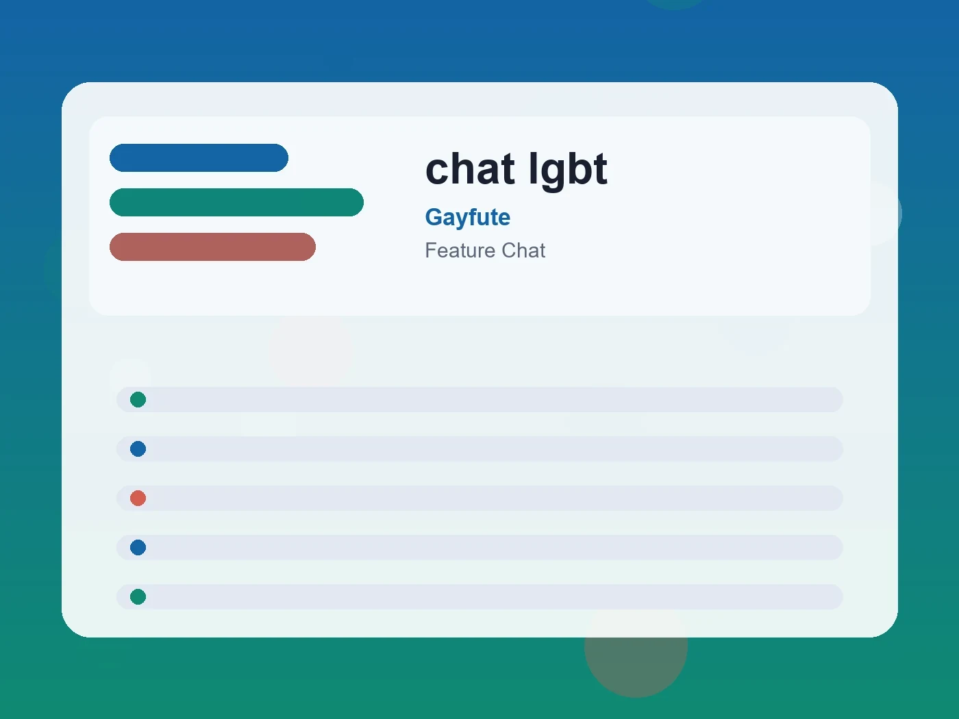 Gayfute chat lgbt guide visual