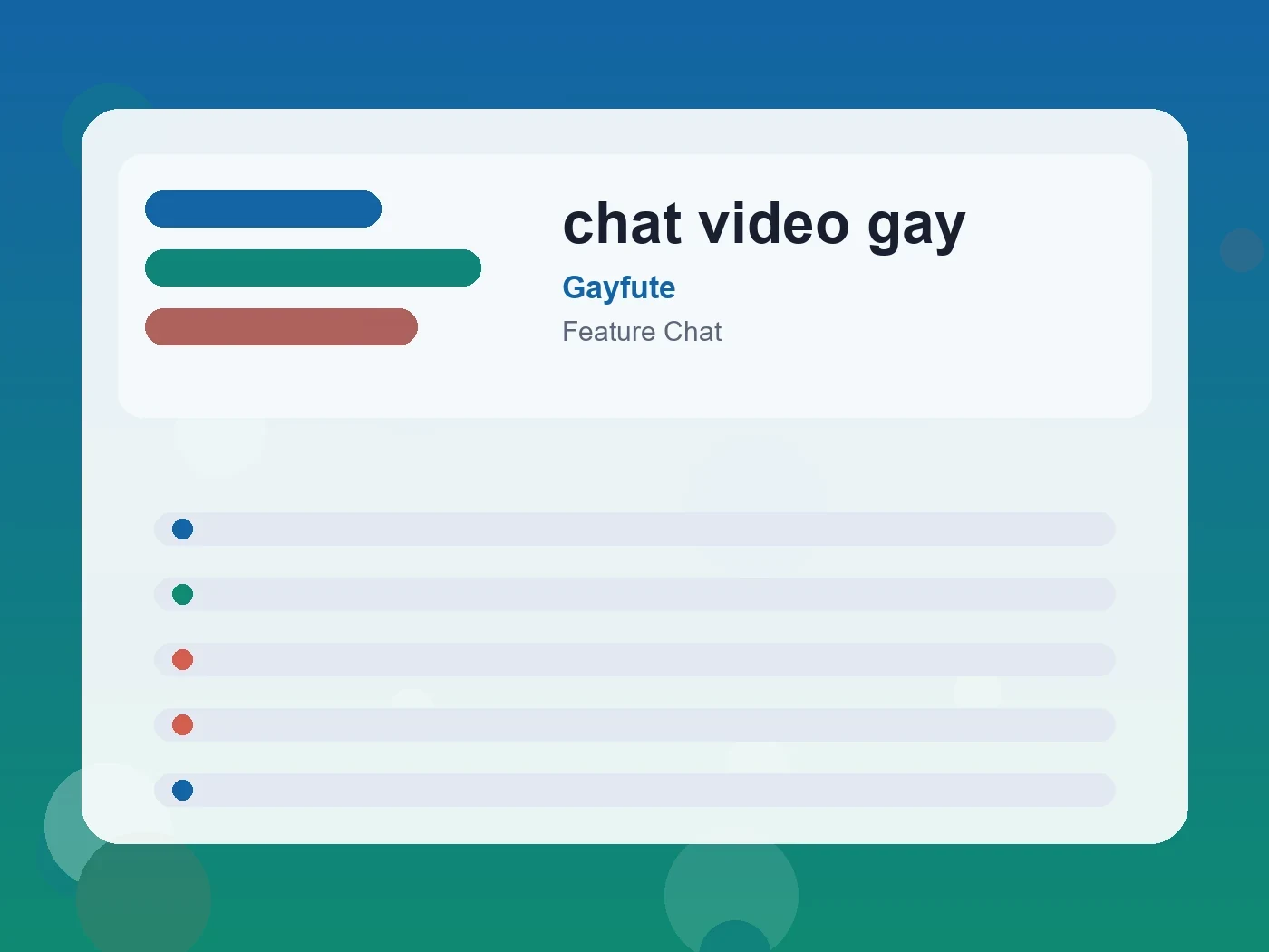 Gayfute chat video gay guide visual
