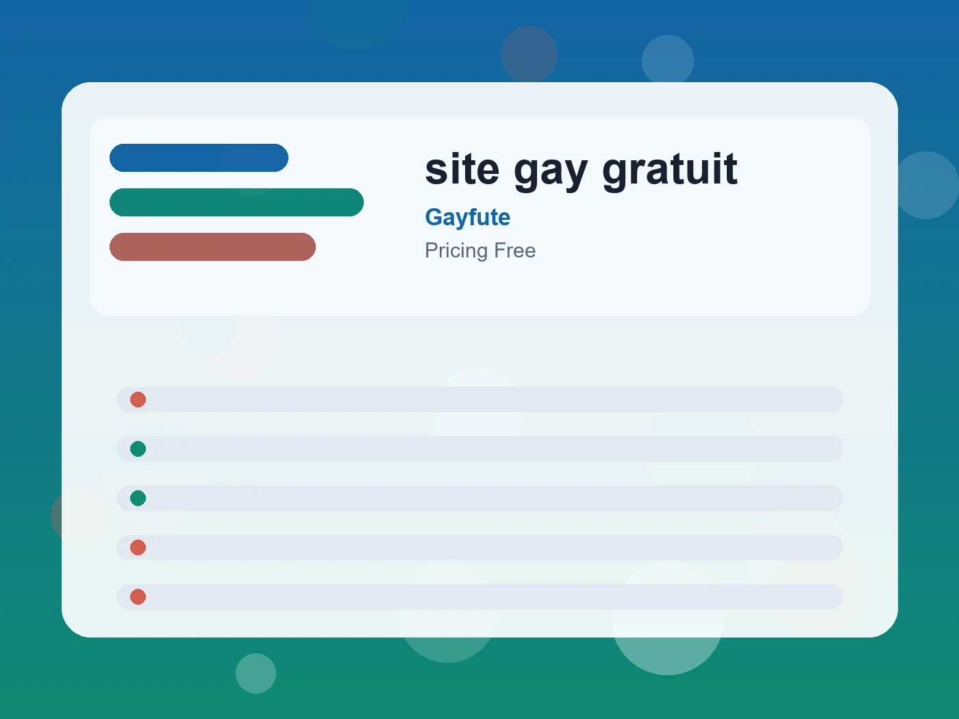 Gayfute site gay gratuit guide visual