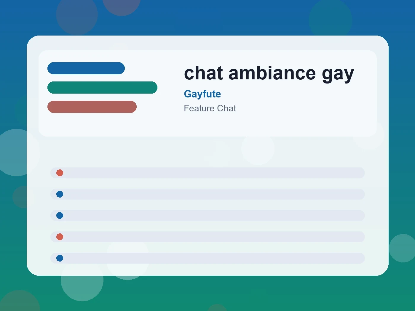 Gayfute chat ambiance gay guide visual