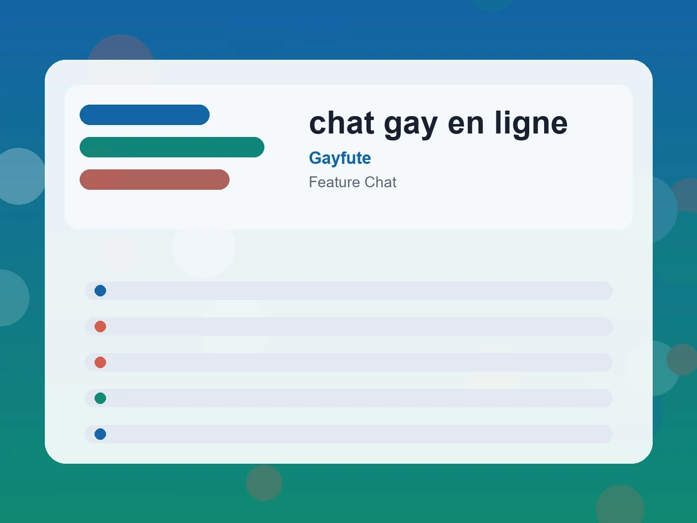 Gayfute chat gay en ligne guide visual