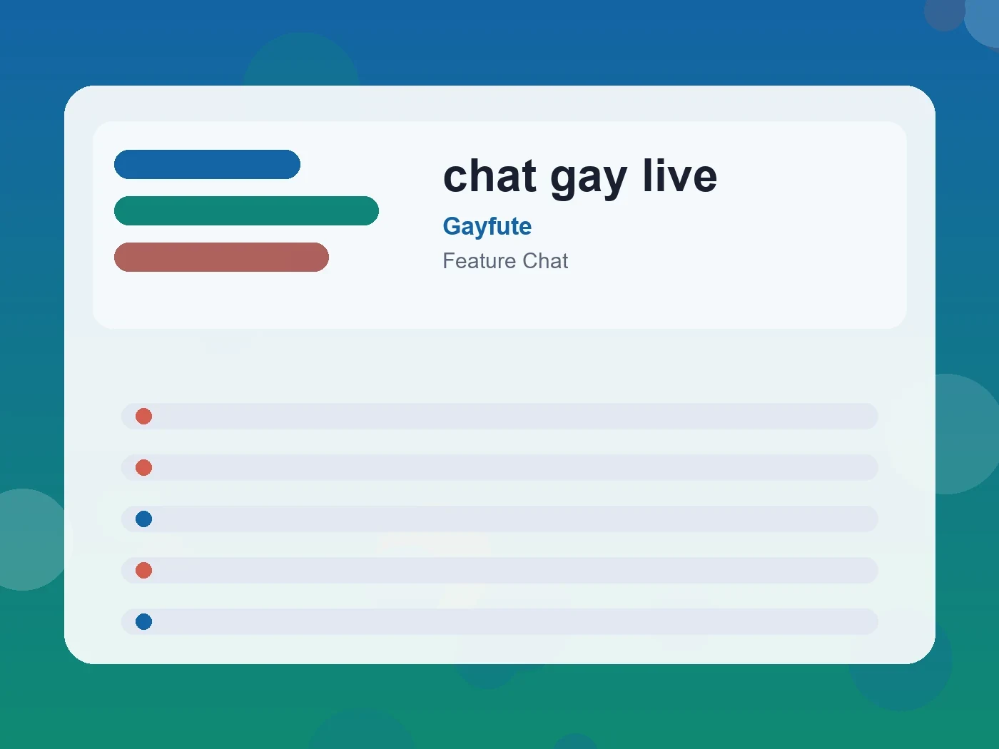 Gayfute chat gay live guide visual