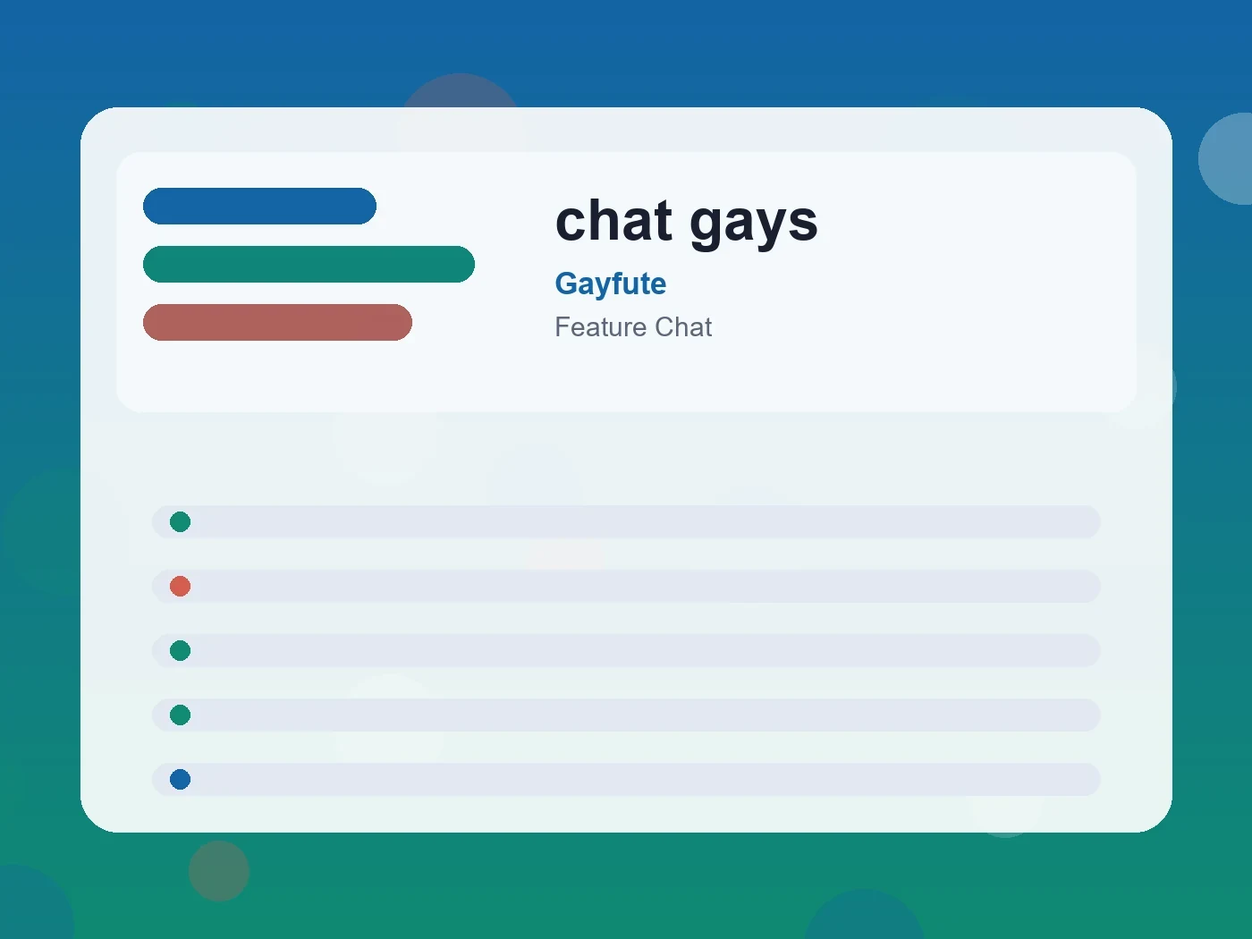 Gayfute chat gays guide visual