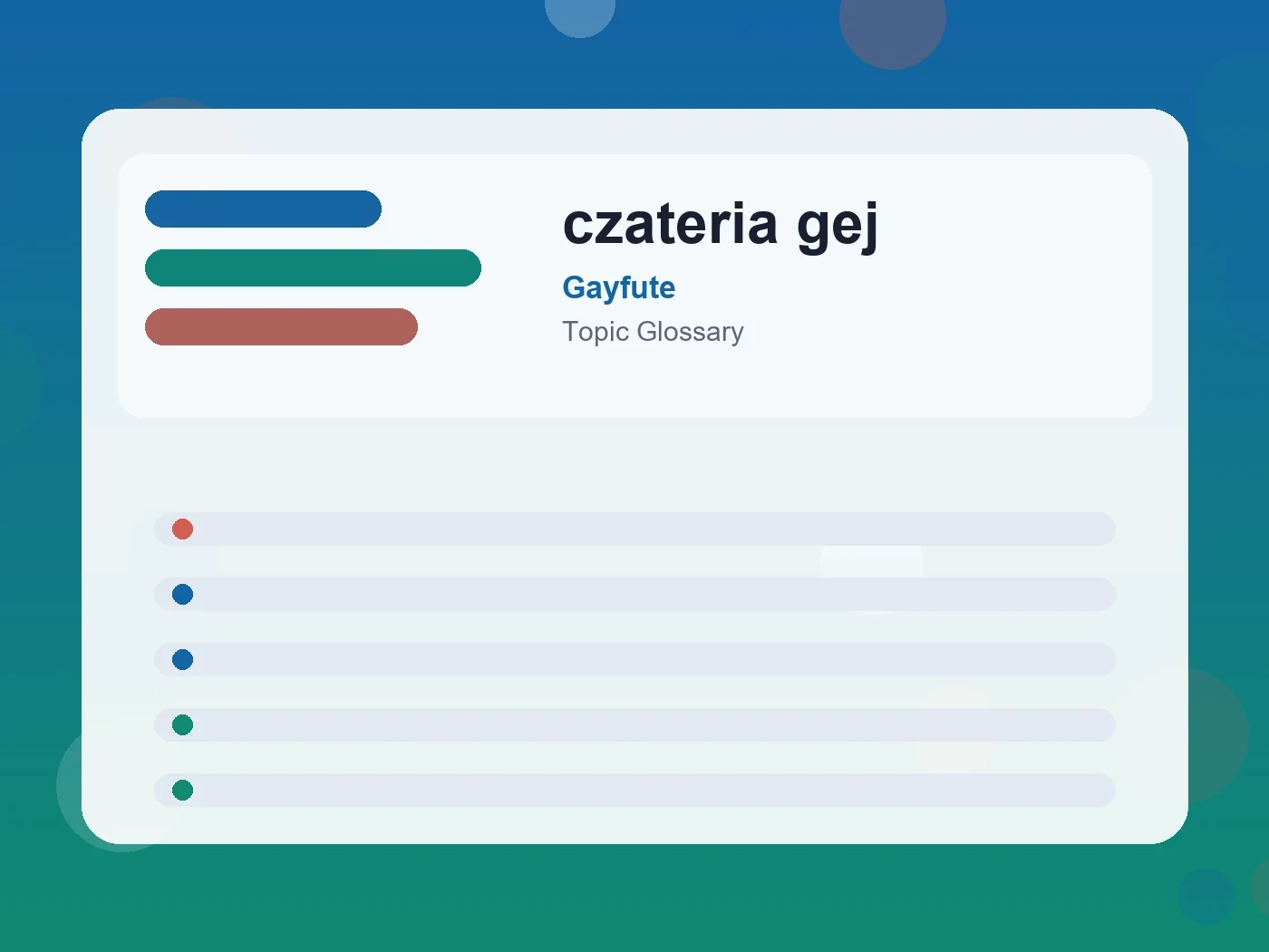 Gayfute czateria gej guide visual