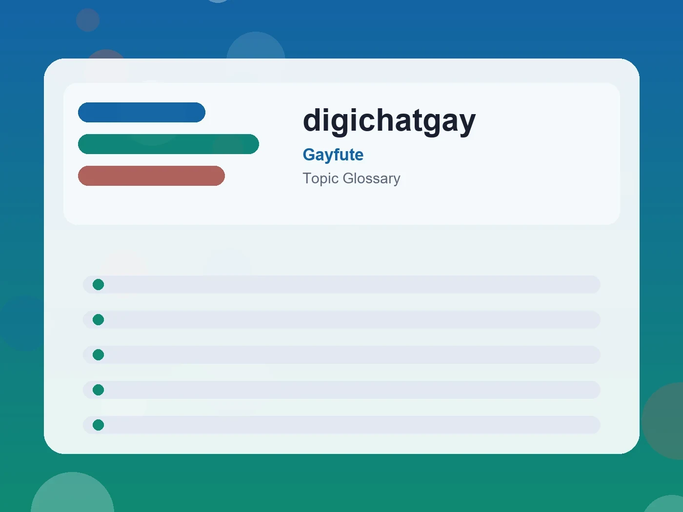 Gayfute digichatgay guide visual