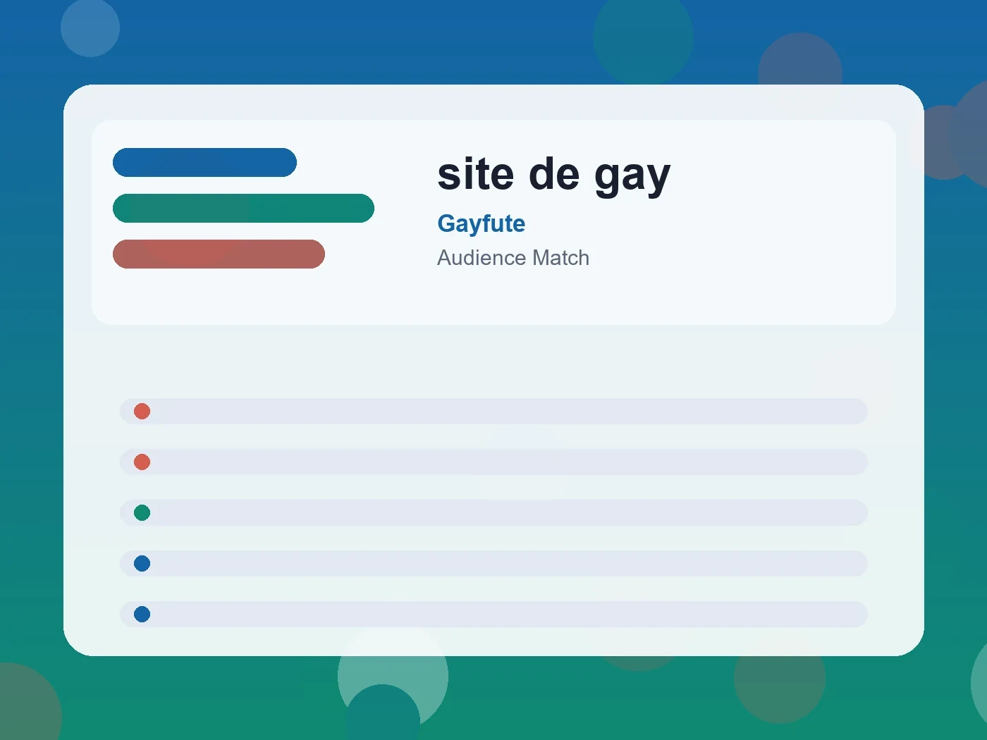 Gayfute site de gay guide visual