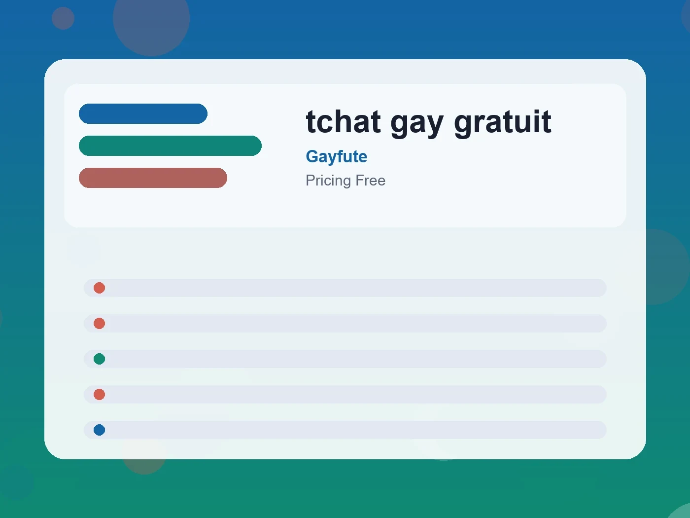 Gayfute tchat gay gratuit guide visual
