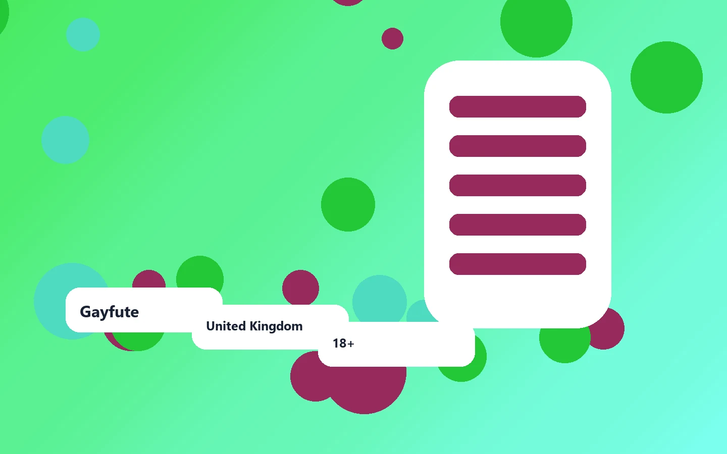 Gayfute user guide